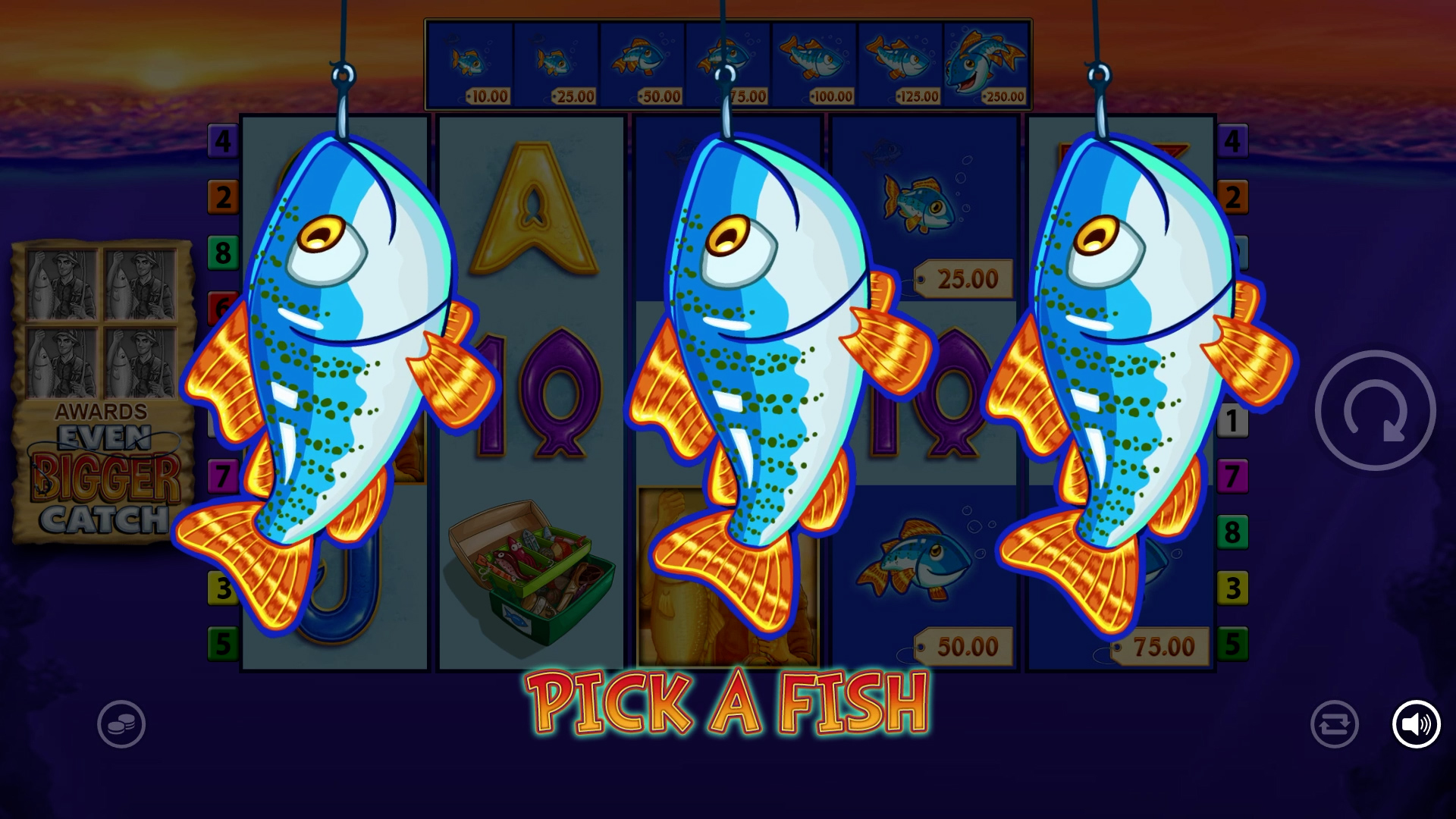 Fishin' Frenzy Even Bigger Catch Slot Bonus