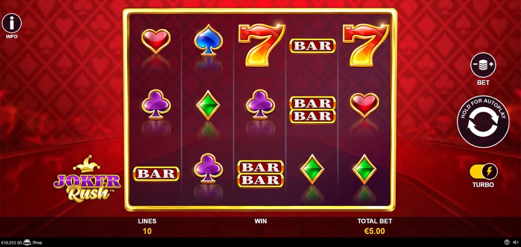 Joker Rush slot big win