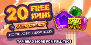 20 Free Spins